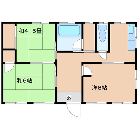 板橋貸家3の物件間取画像